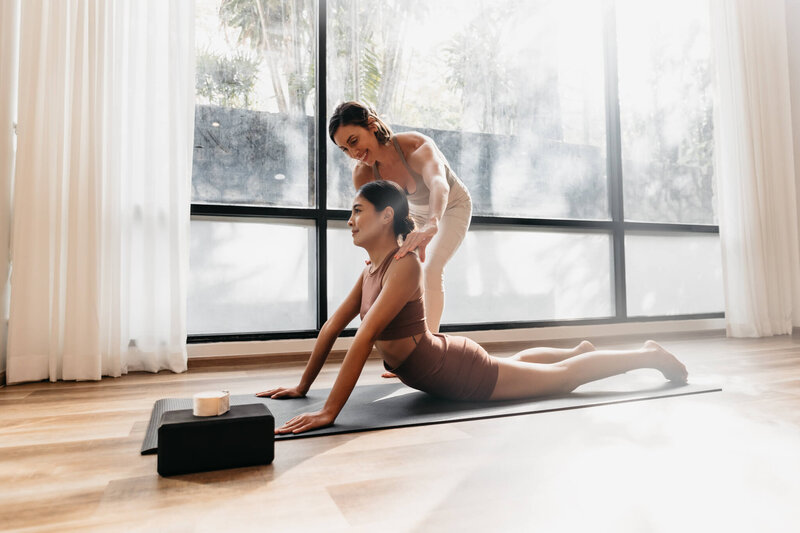 Yoga Studio Phuket Cobra Pose Moksha Wellness
