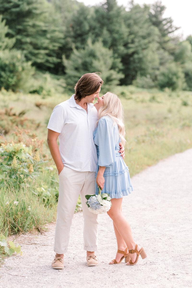 Sleeping Bear Dunes Engagement Michigan wedding photographer Courtney Rudicel