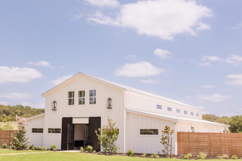 Posey Meadows barn wedding venue in San Marcos, Texas.