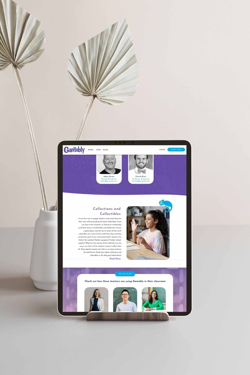 gamably_ed_tech_web_design_by_Unica_Formo_iPad