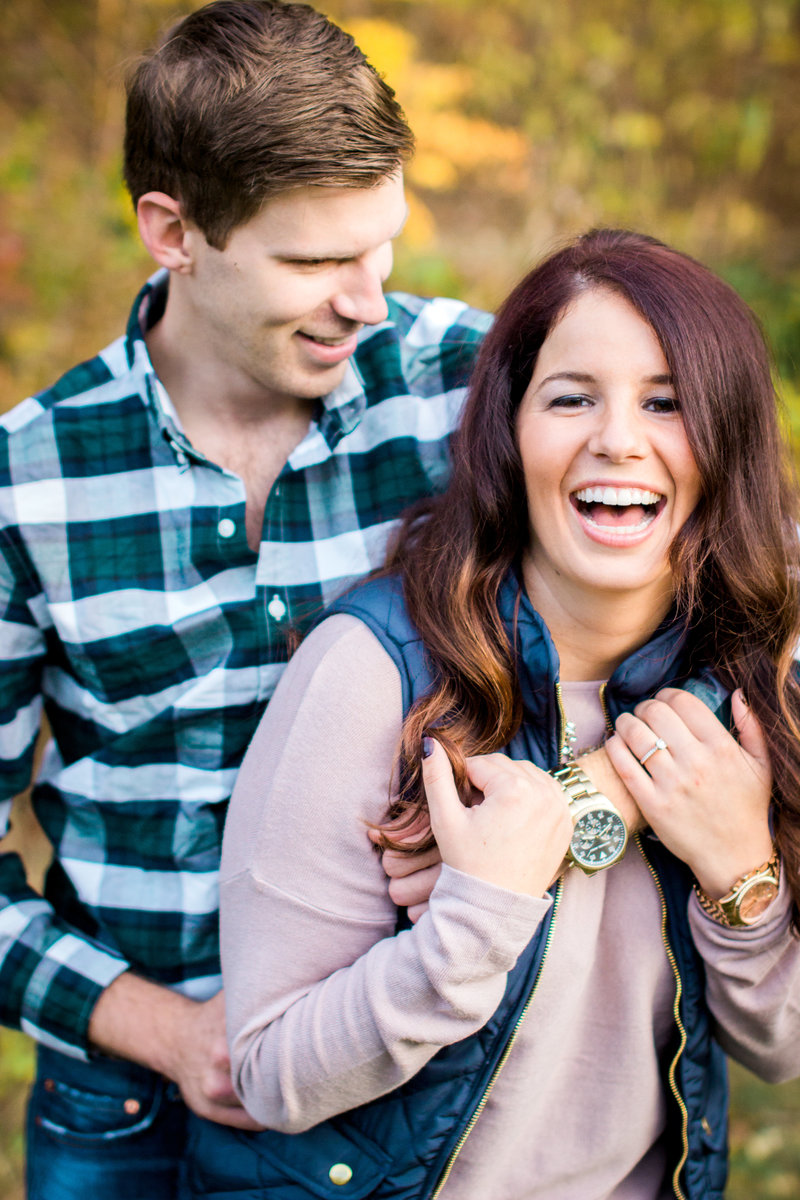 Beautiful Autumn Engagement session in Cincinnati Ohio