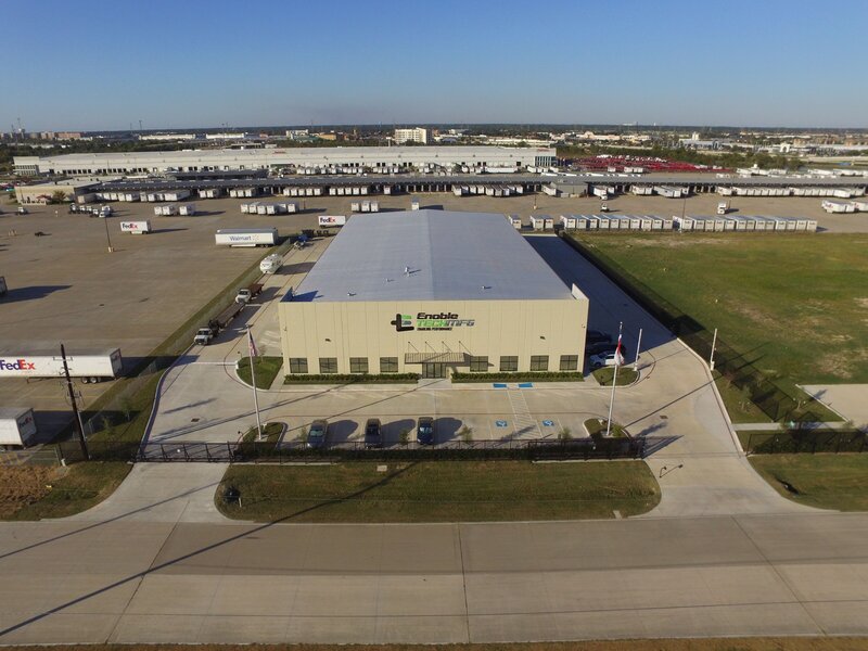 enable tech facility aerial photo