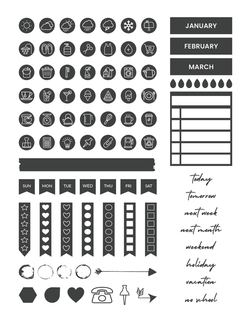 20 Five Digital Planner No 08 by Click 2 Plan-3