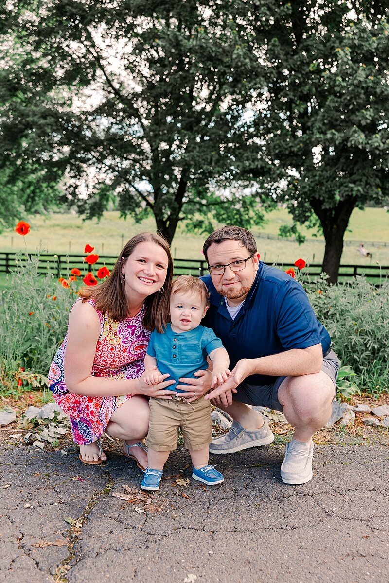 Candid and joyful family photography session in Harrisonburg, VA, capturing genuine connections