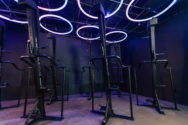 Versaclimber machines at HiLo House Fitness in Wilmington, Delaware.