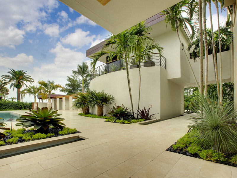 Sweet Sparkman Architecture Casey Key Residence Landscape 6