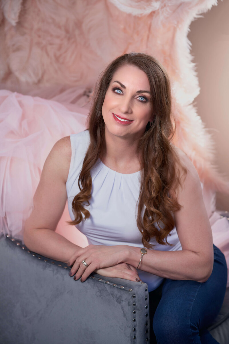 Portrait of photographer, Sue Halliburton, in Reno, Nevada