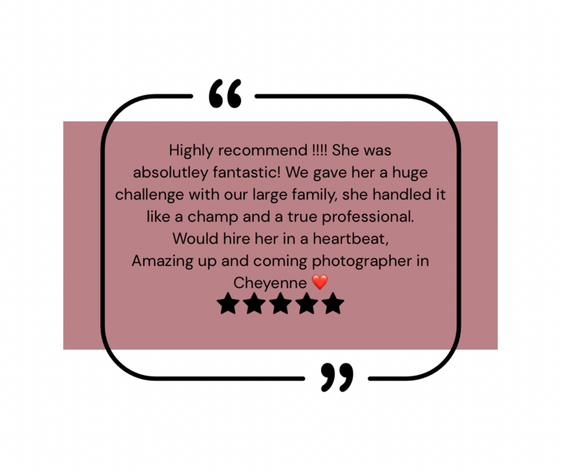 Petal & Pine Photography client review