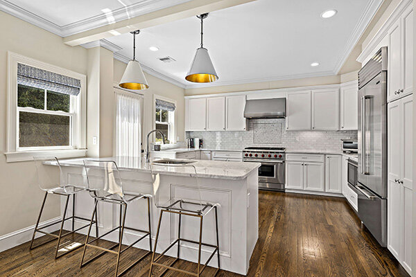 Modern Kitchen Design Luxury Realtor Cambridge Crafted Path Home By Noha Soliman