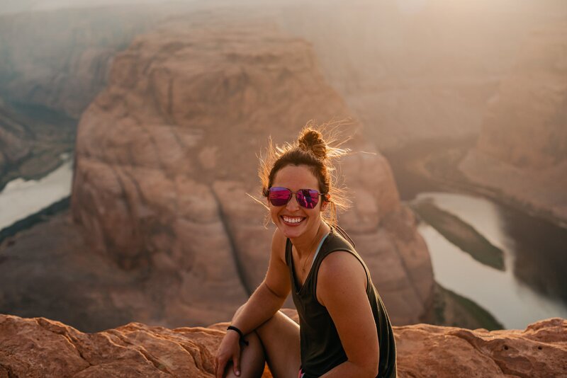 Rader Adventure Hiking Honeymoon West USA Utah Arizona Horse Shoe Bend-5026