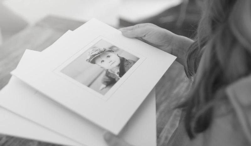 matted prints for Orlando Family Photographer clients