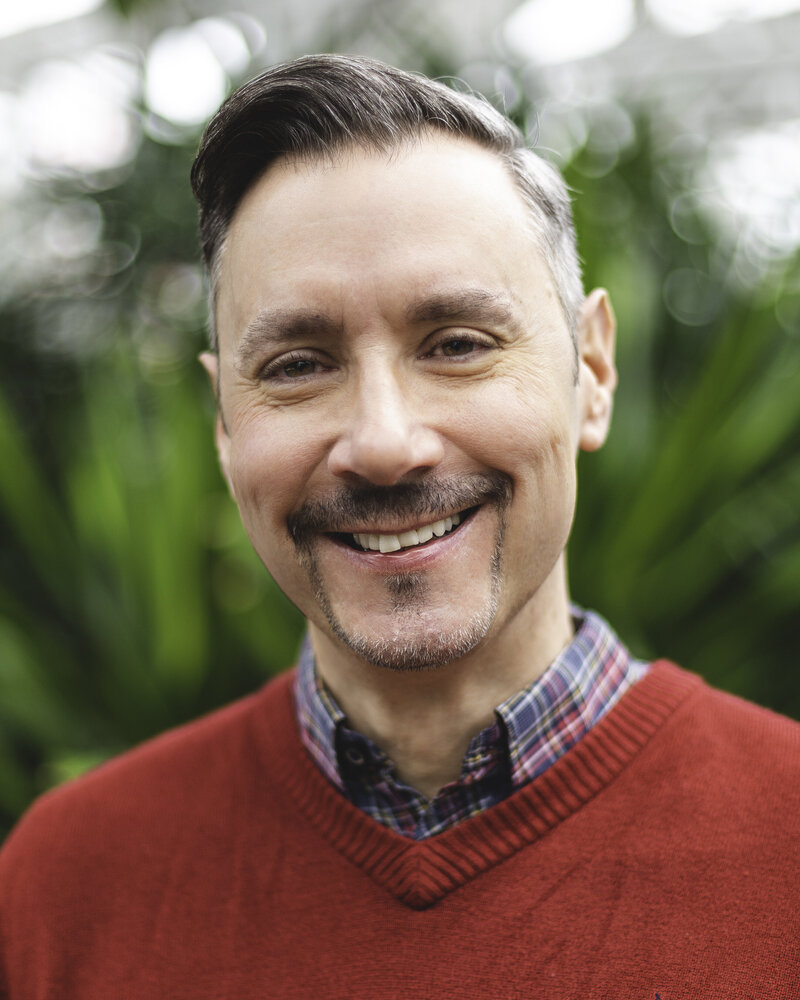 theater headshot of man at conservatory ohio