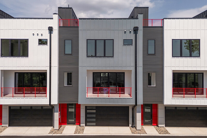 modern condos in Uptown Charlotte designed by Gracious Home Interiors