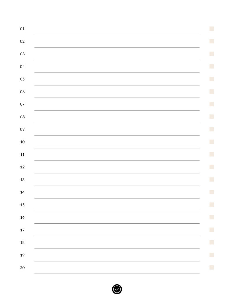 Notebook No 13 Digital Planner by Click 2 Plan-7