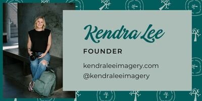 Email signature design for Kendra.