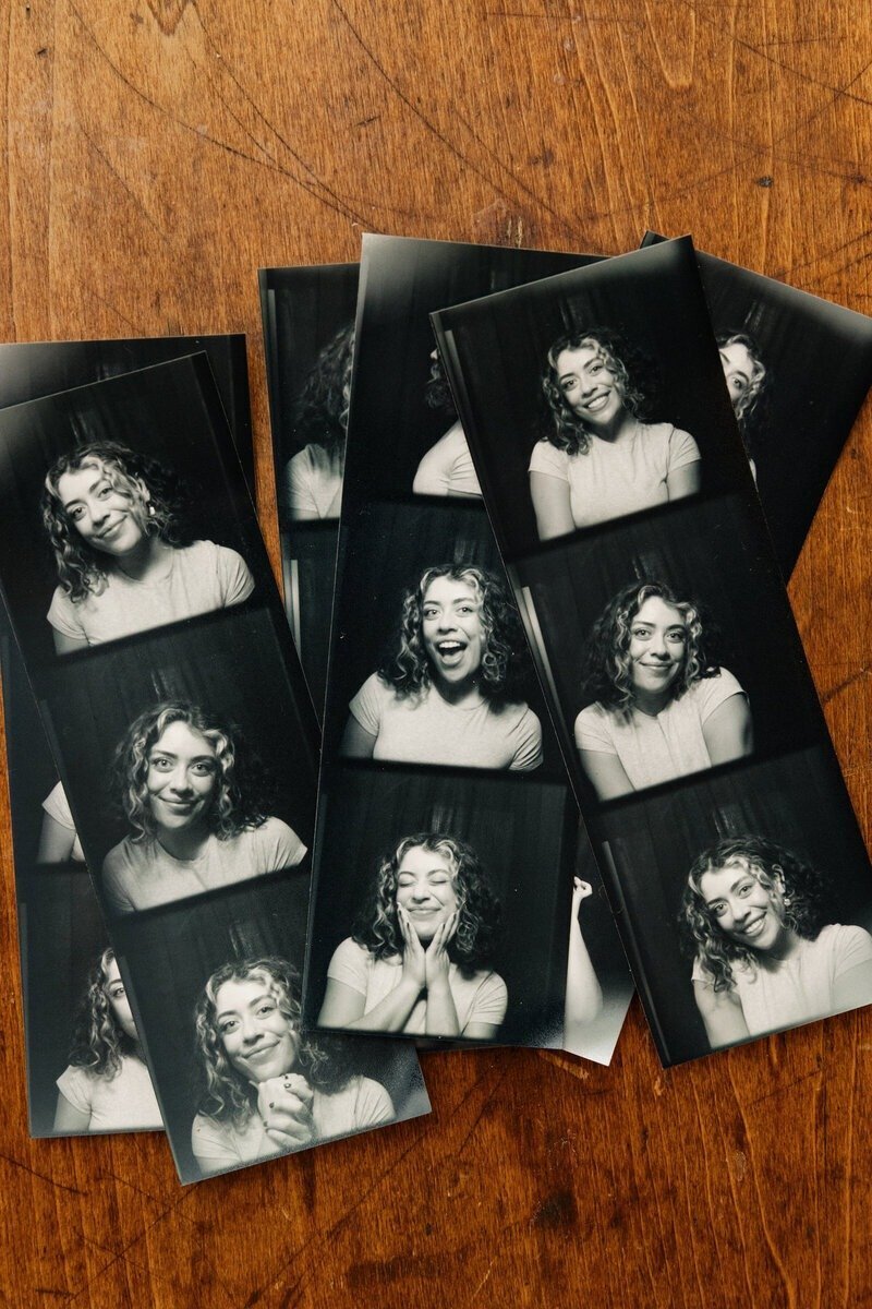 Creative film strip of portraits captured by photographers in Puerto Rico

