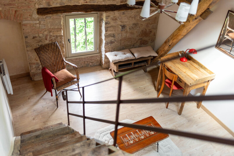 Chambre Chardonneret et ses 2 chambres en mezzanine
