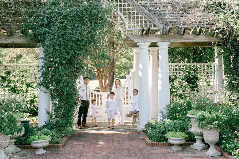 Daniel Stowe Botanical Gardens FAMILY PICTURE