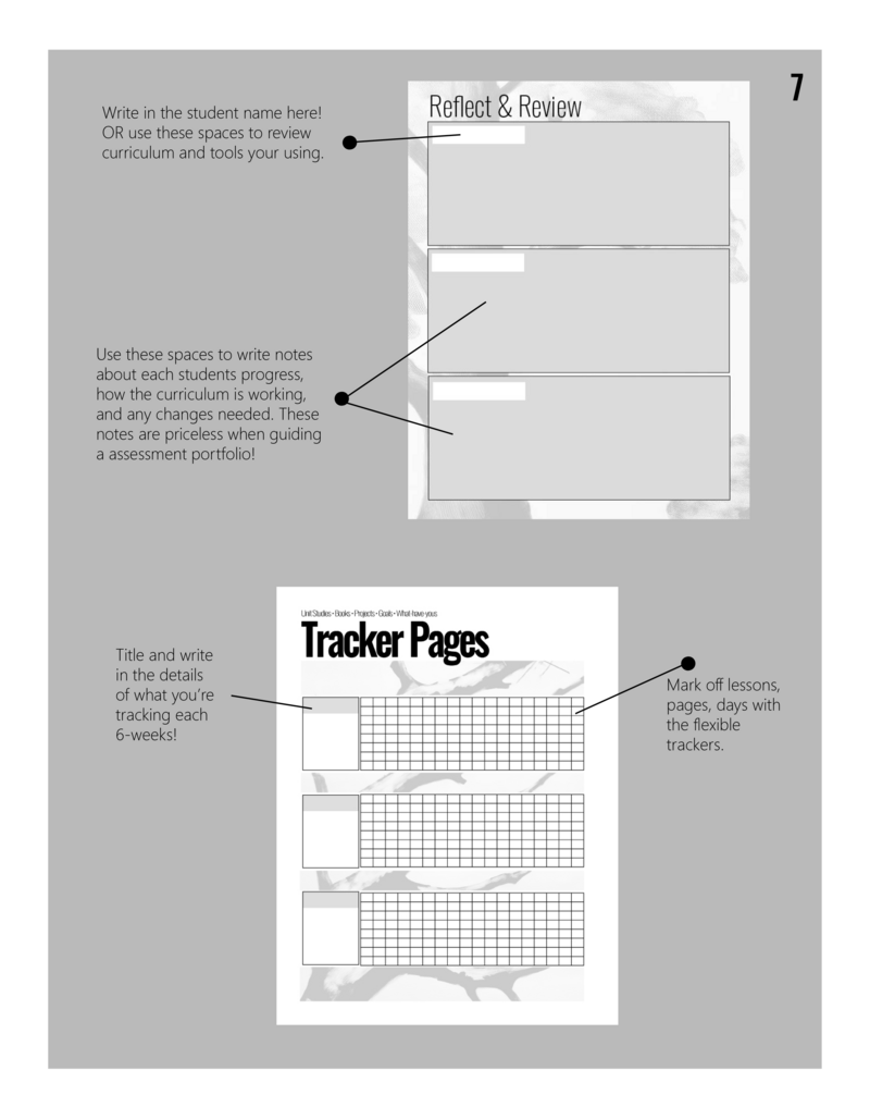 Homeschool Planner Master Pages - Bare Bones Margins Edit7