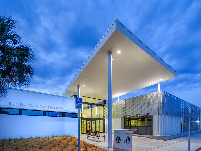 Sweet Sparkman Architecture Englewood Library Landscape 7