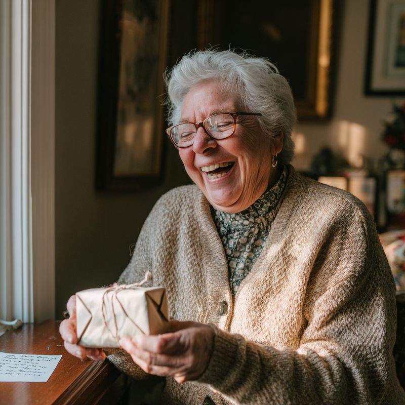 u2593476843_Grandparent_receiving_a_tiny_wrapped_gift_with_a__5fa25c38-1a14-4834-8902-c17d3665e28d_1
