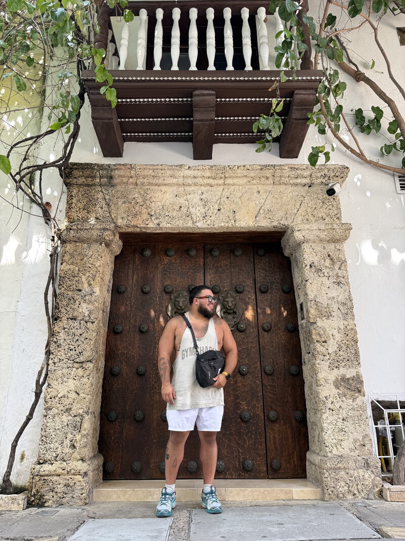 Vacation picture of self in Cartagena, Colombia