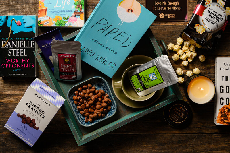 Introverts Retreat Box Monthly Books and Gifts for Book Lovers
