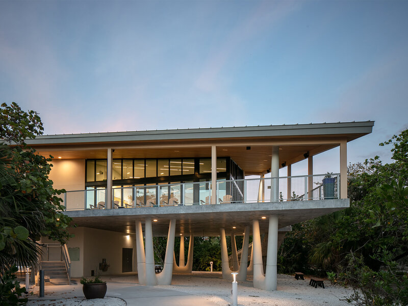 Sweet Sparkman Architecture Lovers Key State Park Welcome and Discovery Center Landscape 8