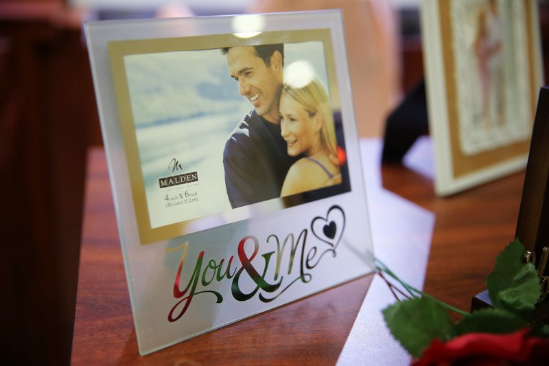 Novelty love "You&Me" frosted glass frame. By Ross Photography, Trinidad, W.I..