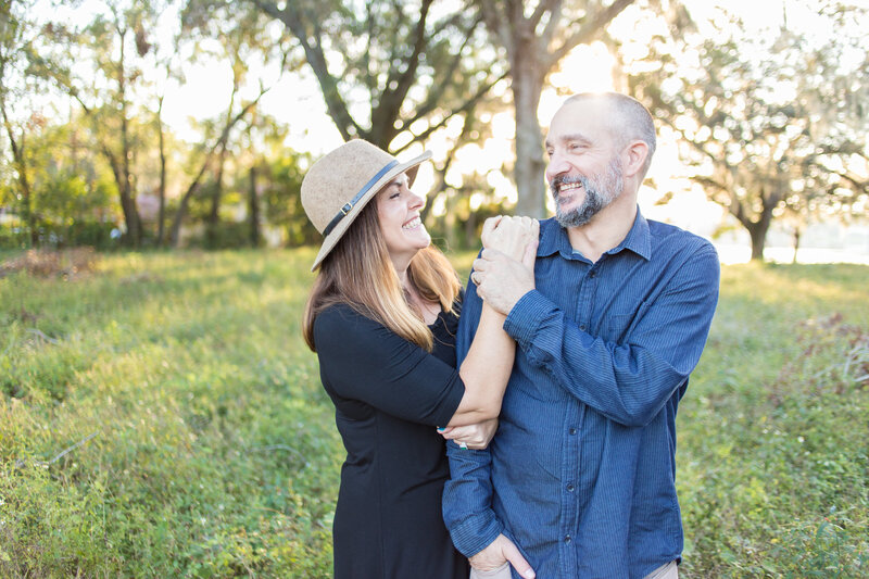 Florida engagement photography by Riley James.