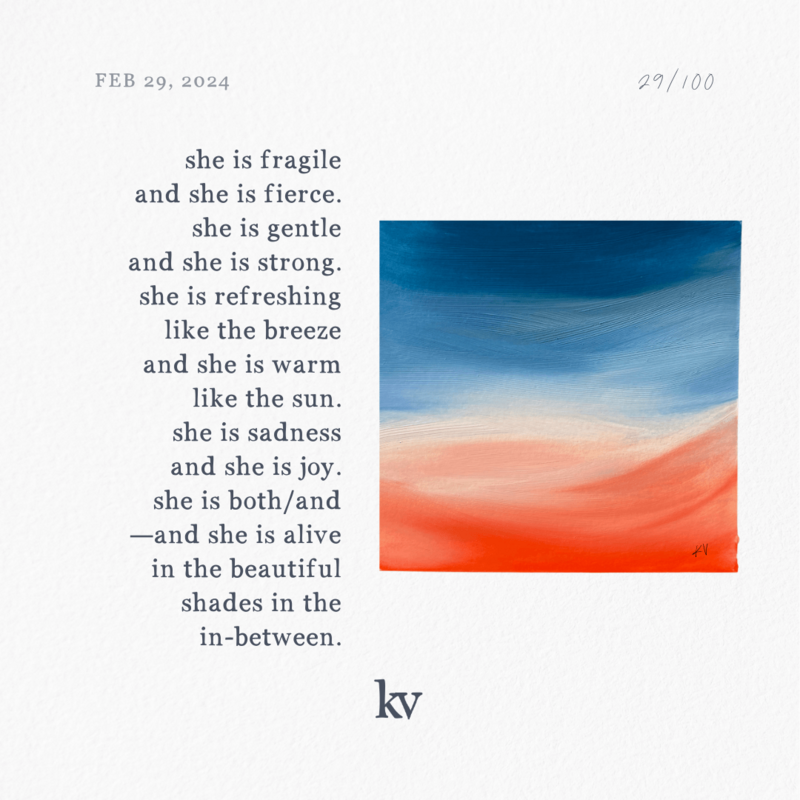 Fragile Yet Fierce Prose and Pastels Kristin Vanderlip