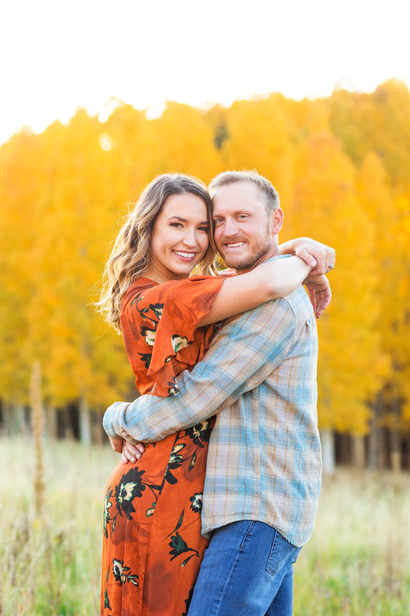 Fall Anniversary Photos in Flagstaff - Bayley Jordan Photography