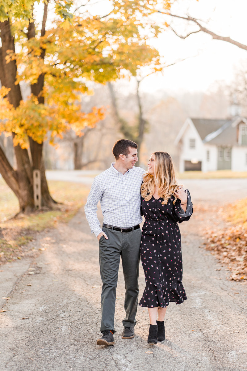 Ryan & Ali Engagement in Valley Forge Park (0066