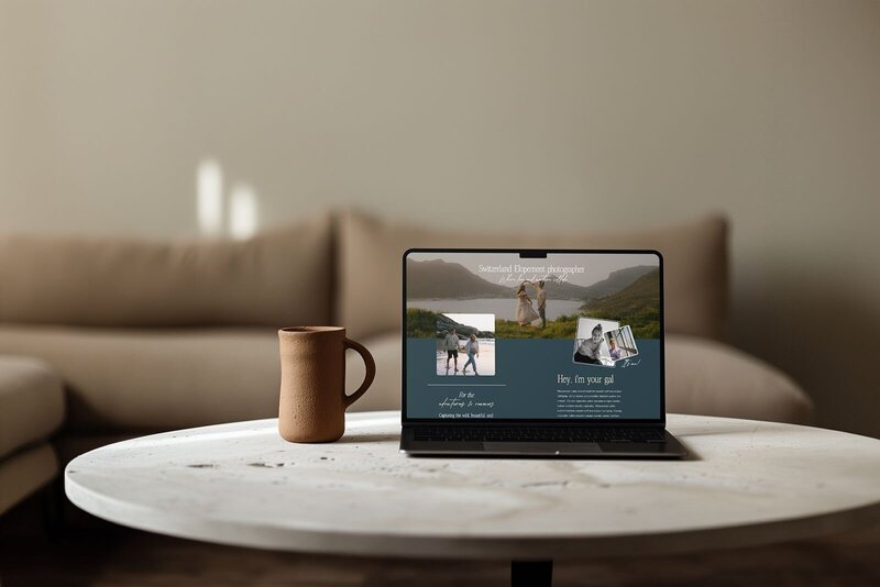 sexy website design for boudoir photographer