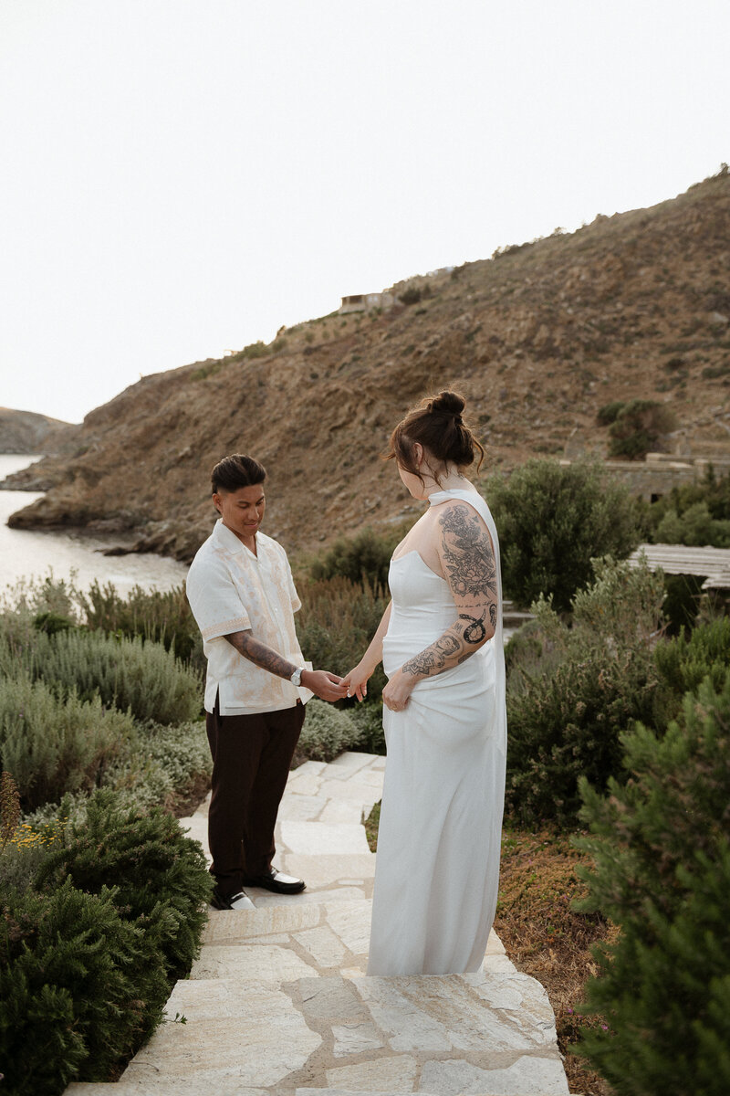 E & M - Intimate Destination Wedding in Greece - Preview Images-80