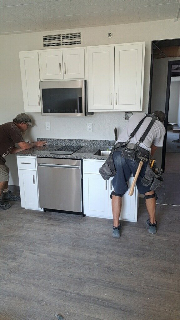 investment project kitchen install