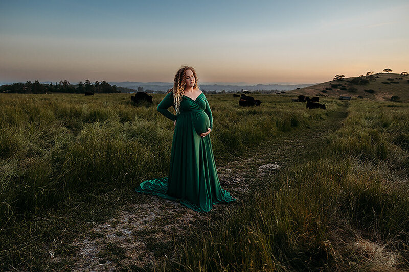 Maternity photo session in Santa Rosa