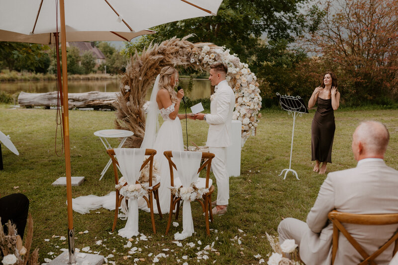 Hochzeit in einem Gewächshaus bei Seligenstadt