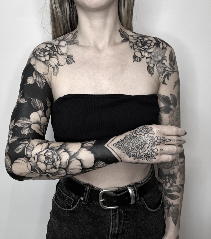 black-work-tattoo-sleeve