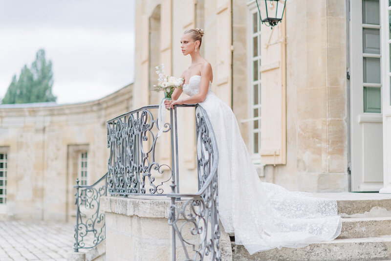 Morgane Ball photographer mariage wedding paris france chateau de villette bride