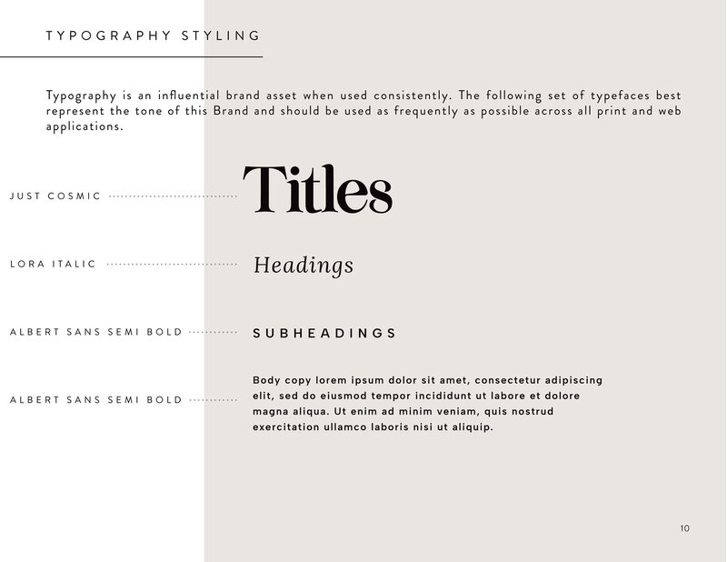 Thomas Miles - Brand Identity Style Guide_Typography Styling