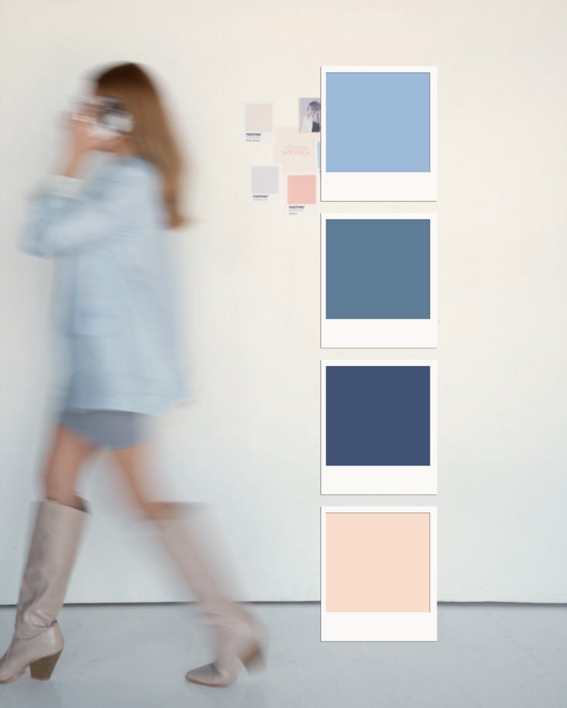 Latina-owned small business branding expert creating custom brand colors and logos for unique business needs.