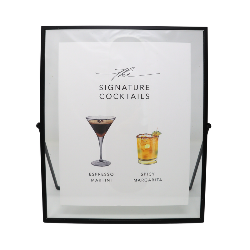 AMARA Lrg Black Floating Frames