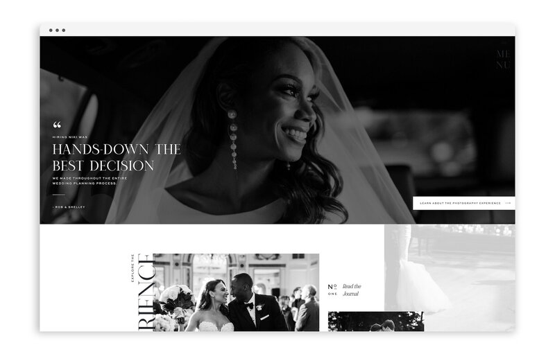 Custom Brand Logo and Showit Web Website Design Designs Designer Designers for Photographers - Kseniya Berson Photography - 5