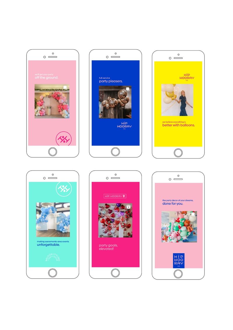 Hip Hooray IG Styling Custom Templates