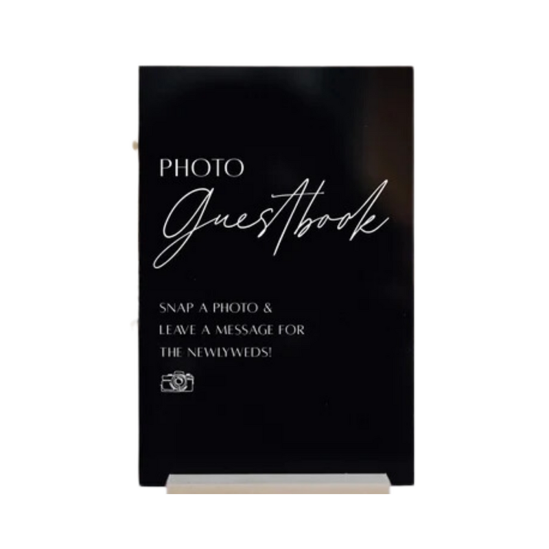 EMERY Photo Guest Book Sign