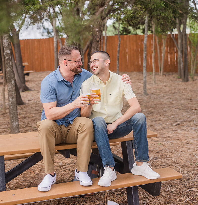 Meanwhile.Brewing.Beer.Engagement.Photos.Austin