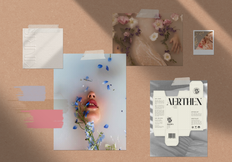 Opulent Flora moodboard