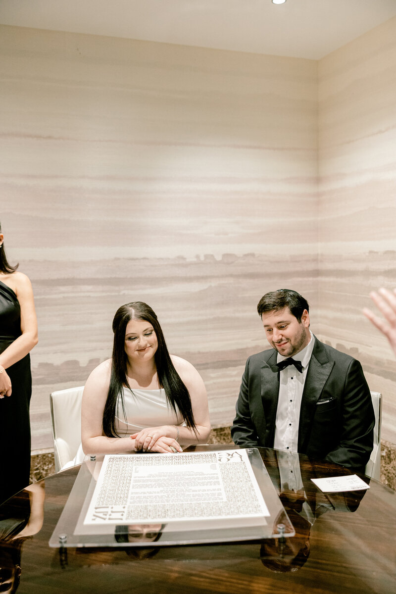 Ketubah Signing  Tori & Sam-21