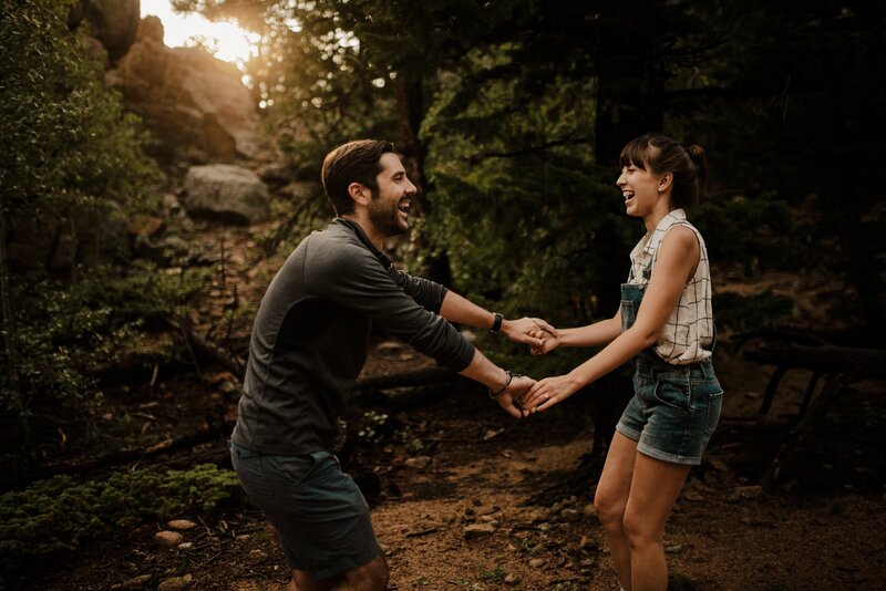 Estes Park engagement photos